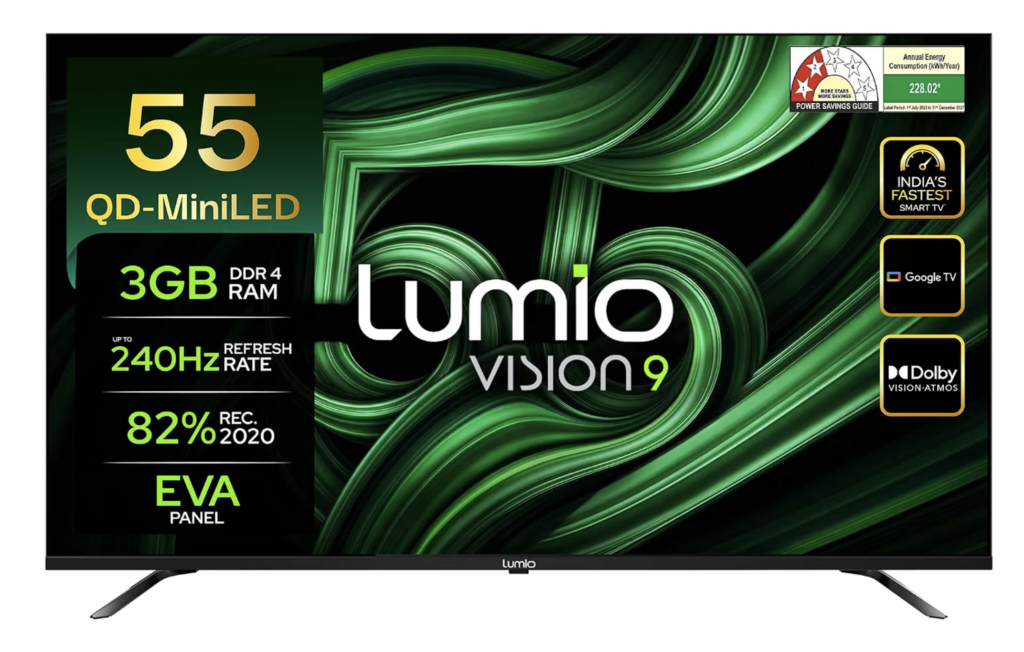 Lumio Vision 9 2026 55 inches 4K Ultra HD