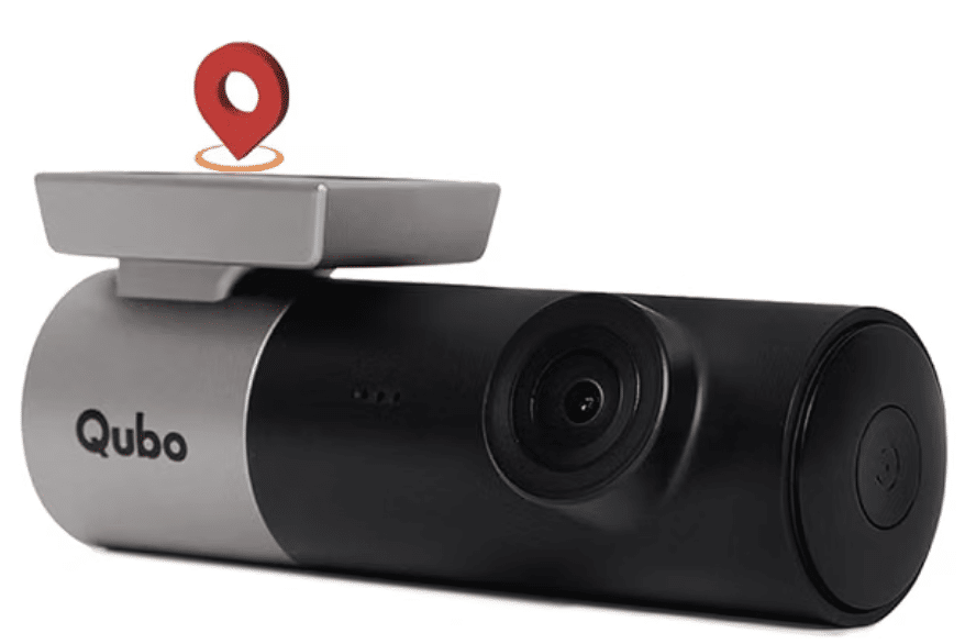 Qubo Car Dash Camera Pro with GPS Logger Dash Cam from Hero Group