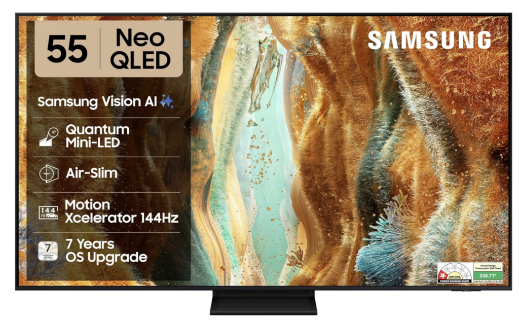 Samsung 138 cm 55 inches Neo QLED 4K Samsung Vision AI Smart TV