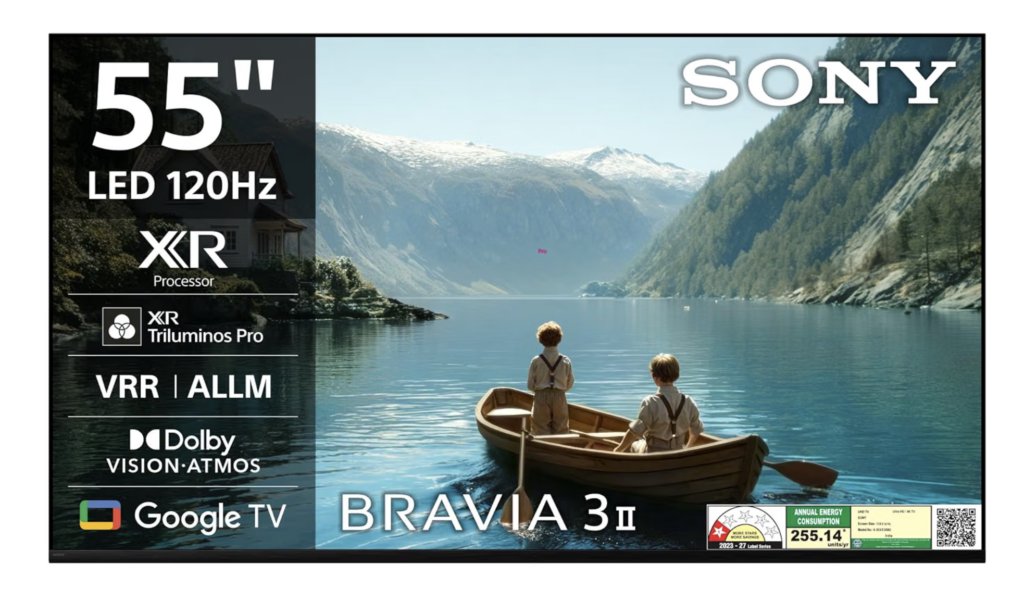 Sony 139 cm 55 inches BRAVIA 3II Ultra HD