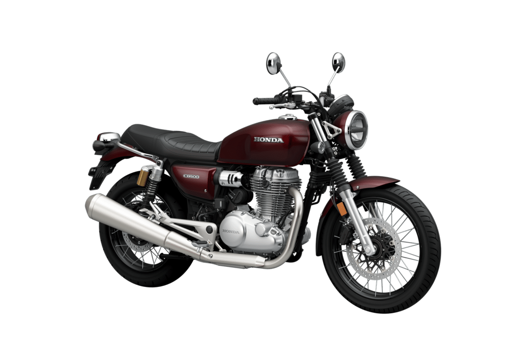 honda CB500 FRQ Rebel Red color